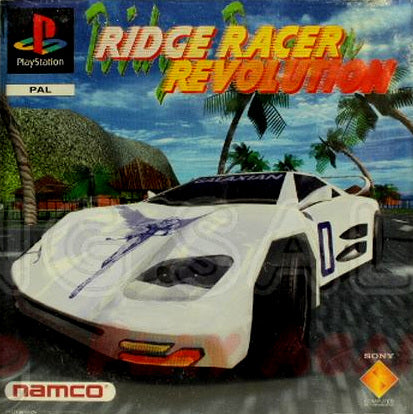 PlayStation Videospiel Ridge Racer Revolution Hülle mit Anleitung und Disc