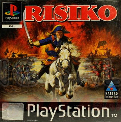 PlayStation Videospiel Risiko Hülle mit Anleitung und Disc