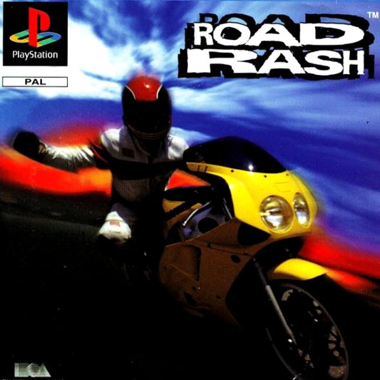 PlayStation Videospiel Road Rash Hülle mit Anleitung und Disc