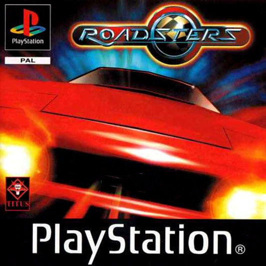 PlayStation Videospiel Roadster Hülle mit Anleitung und Disc