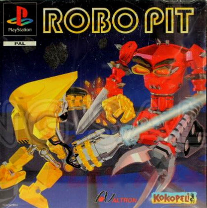 PlayStation Videospiel Robo Pit Hülle mit Anleitung und Disc