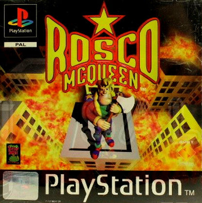 PlayStation Videospiel Rosco McQueen Hülle mit Anleitung und Disc