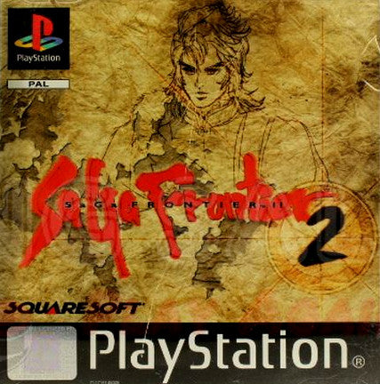 PlayStation Videospiel Saga Frontier 2 Hülle mit Anleitung und Disc
