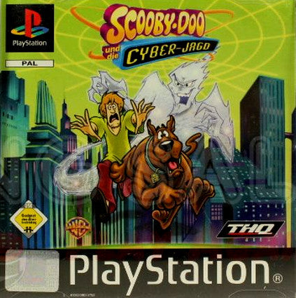 PlayStation Videospiel Scooby-Doo und die Cyber Jagt Hülle mit Anleitung und Disc
