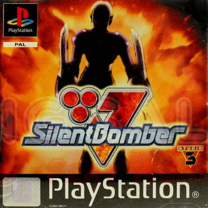PlayStation Videospiel Silent Bomber Hülle mit Anleitung und Disc