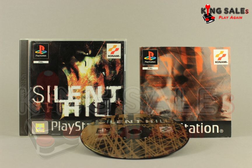 PlayStation Videospiel Silent Hill Hülle mit Anleitung und Disc