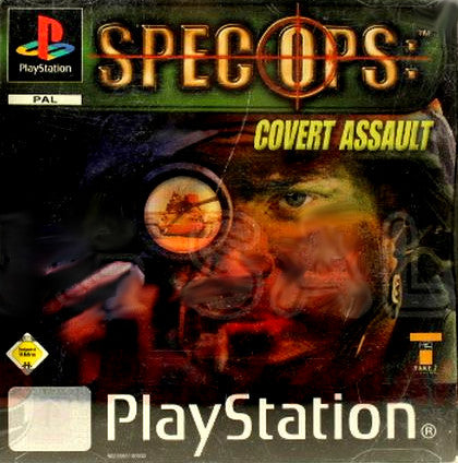 PlayStation Videospiel Spec Ops Covert Assault Hülle mit Anleitung und Disc