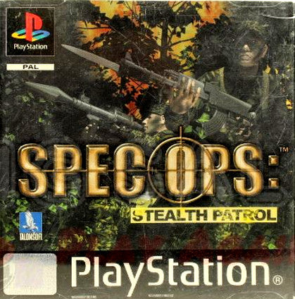 PlayStation Videospiel Spec Ops Stealth Patrol Hülle mit Anleitung und Disc