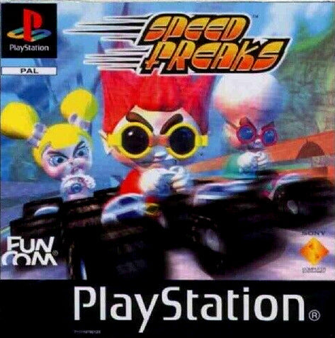 PlayStation Videospiel Speed Freaks Hülle mit Anleitung und Disc