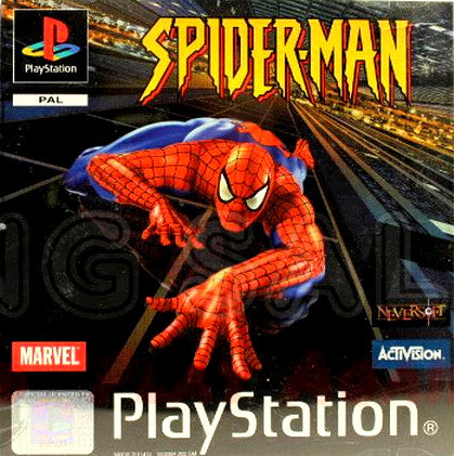 PlayStation Videospiel Spider-Man Hülle mit Anleitung und Disc