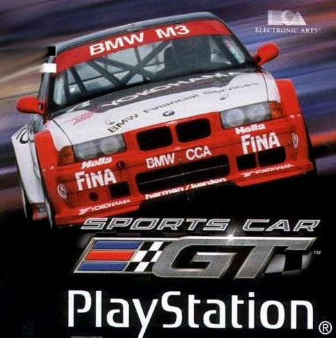 PlayStation Videospiel Sports Car GT Hülle mit Anleitung und Disc