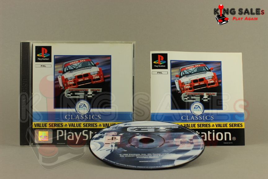 PlayStation Videospiel Sports Car GT Hülle mit Anleitung und Disc