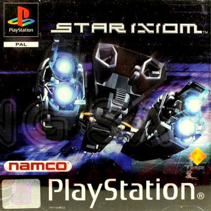PlayStation Videospiel Star Ixiom Hülle mit Anleitung und Disc