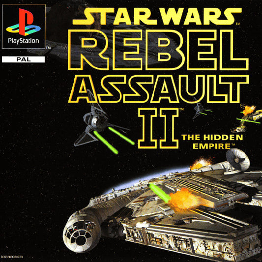 PlayStation Videospiel Star Wars Rebell Assault 2 Hülle mit Anleitung und Disc