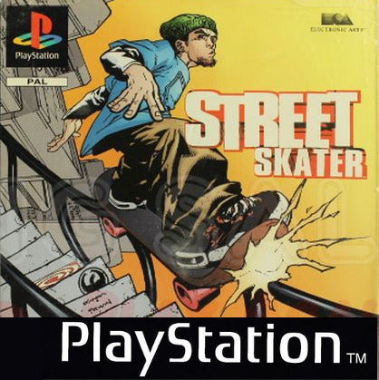 PlayStation Videospiel Street Skater Hülle mit Anleitung und Disc
