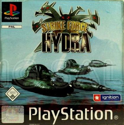 PlayStation Videospiel Strike Force Hydra Hülle mit Anleitung und Disc