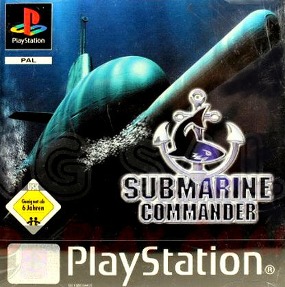 PlayStation Videospiel Submarine Commander Hülle mit Anleitung und Disc