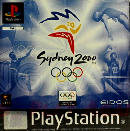 PlayStation Videospiel Sydney 2000 Hülle mit Anleitung und Disc