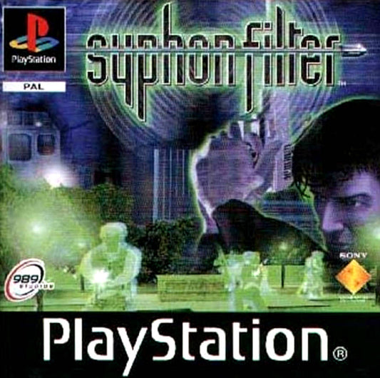 PlayStation Videospiel Syphon Filter Hülle mit Anleitung und Disc