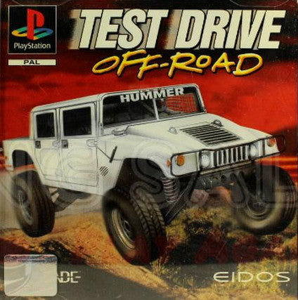 PlayStation Videospiel Test Drive Off-Road Hülle mit Anleitung und Disc
