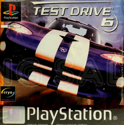 PlayStation Videospiel Test Drive 6 Hülle mit Anleitung und Disc