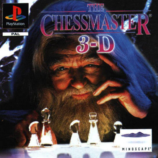 PlayStation Videospiel The Chessmaster 3D Hülle mit Anleitung und Disc