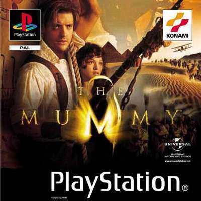 PlayStation Videospiel The Mummy Hülle mit Anleitung und Disc