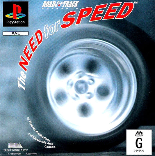 PlayStation Videospiel The Need for Speed Hülle mit Anleitung und Disc