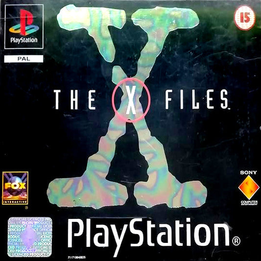 PlayStation Videospiel The X Files Hülle mit Anleitung und Disc