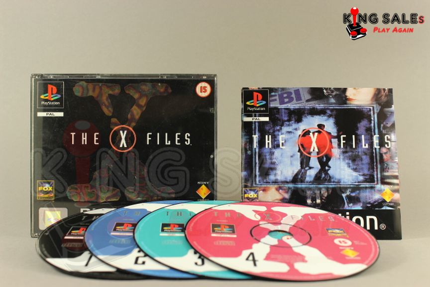 PlayStation Videospiel The X Files Hülle mit Anleitung und Disc
