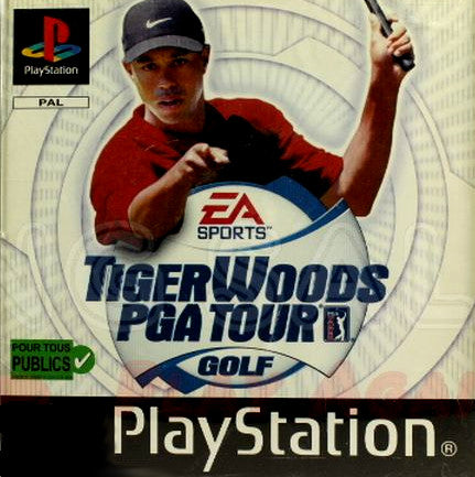 PlayStation Videospiel Tiger Woods PGA Tour Golf Hülle mit Anleitung und Disc