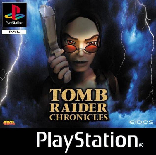 PlayStation Videospiel Tomb Raider Die Chronik Hülle mit Anleitung und Disc