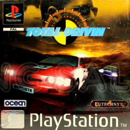 PlayStation Videospiel Total Drivin Hülle mit Anleitung und Disc