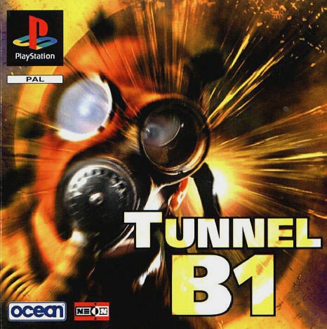 PlayStation Videospiel Tunnel B1 Hülle mit Anleitung und Disc