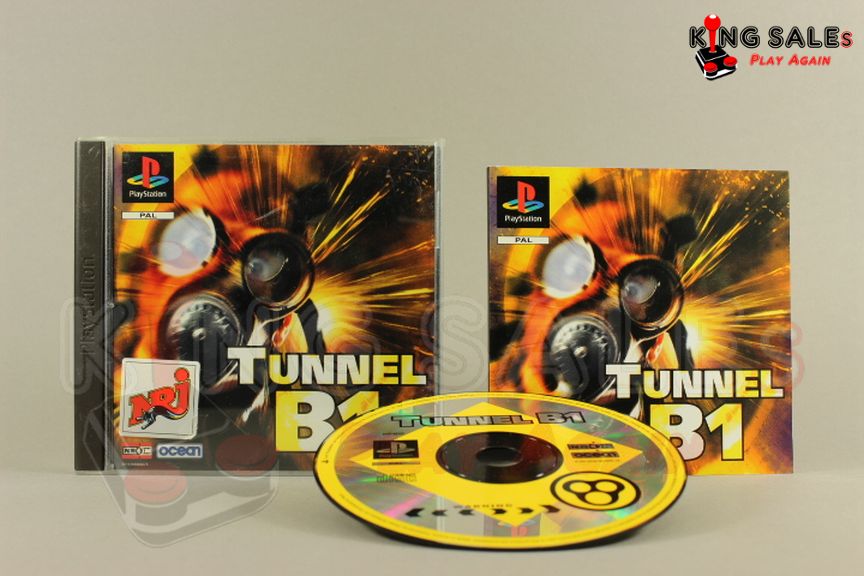 PlayStation Videospiel Tunnel B1 Hülle mit Anleitung und Disc