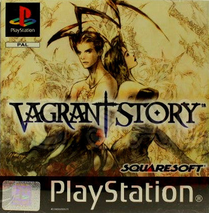 PlayStation Videospiel Vagrant Story Hülle mit Anleitung und Disc