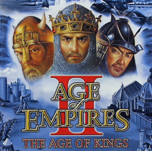 PlayStation 2 Videospiel Age of Empire II The Age of  Kings Hülle mit Anleitung und Disc