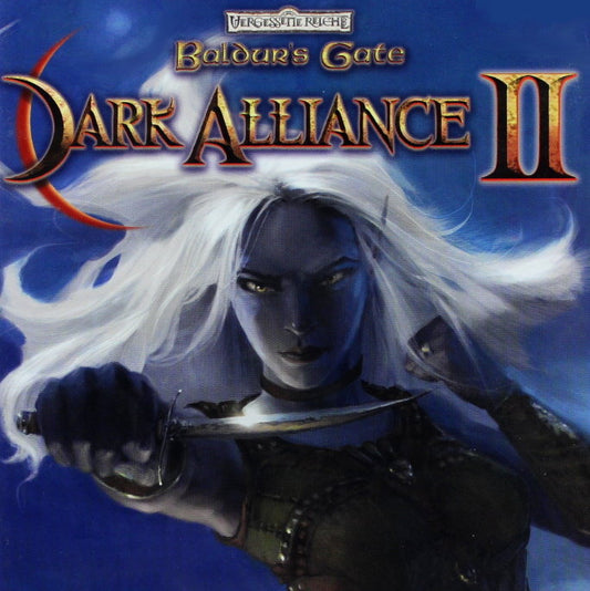 PlayStation 2 Videospiel Baldurs Gate Dark Alliance 2 Hülle mit Anleitung und Disc