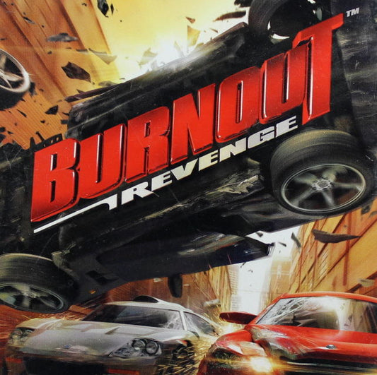 PlayStation 2 Videospiel Burnout Revenge Hülle mit Anleitung und Disc