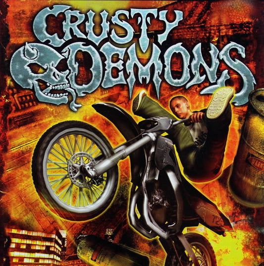 PlayStation 2 Videospiel Crusty Demons Hülle mit Anleitung und Disc