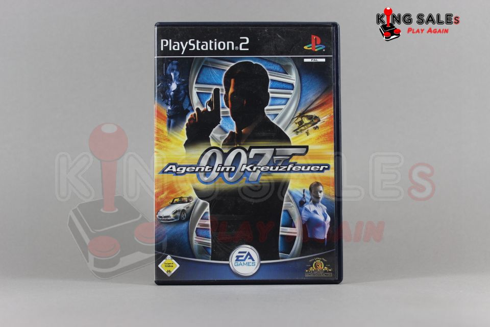 PlayStstaion 2 Videospiel James Bond Agent im Kreuzfeuer Front