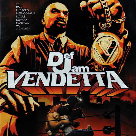 PlayStation 2 Videospiel Def Jam Vendetta Hülle mit Anleitung und Disc