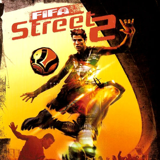 PlayStation 2  Videospiel Fifa Street 2 Hülle mit Anleitung und Disc