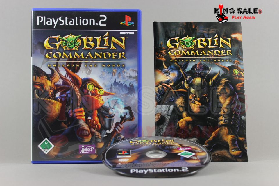 PlayStation 2 Videospiel GHülle mit Anleitung und Discblin Commander 