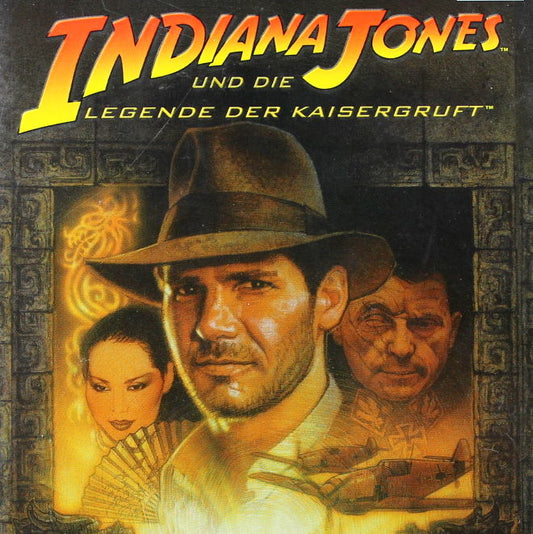 PlayStation 2 Videospiel Indiana Jones und die Legende der Kaisergruft Hülle mit Anleitung und Disc