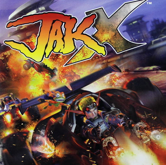 PlayStation 2 Videospiel Jak X Hülle mit Anleitung und Disc