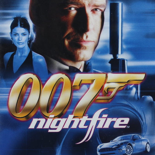 PlayStation 2 Videospiel James Bond 007 Nightfire Hülle mit Anleitung und Disc