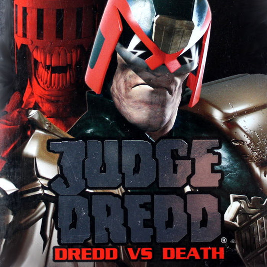 PlayStation 2 Videospiel Judge Dredd Hülle mit Anleitung und Disc