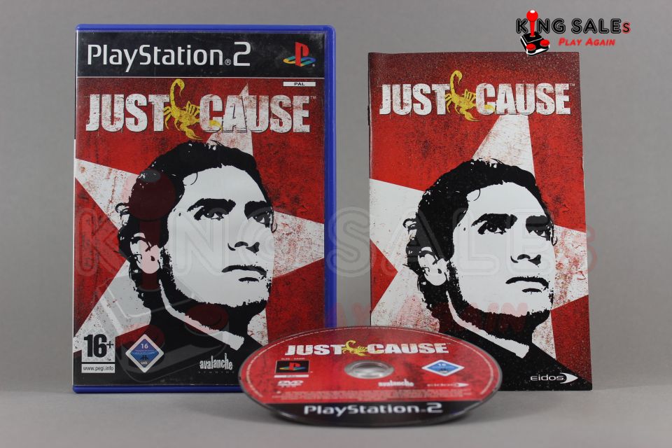 PlayStation 2 Videospiel JUst Cause Hülle mit Anleitung und Disc