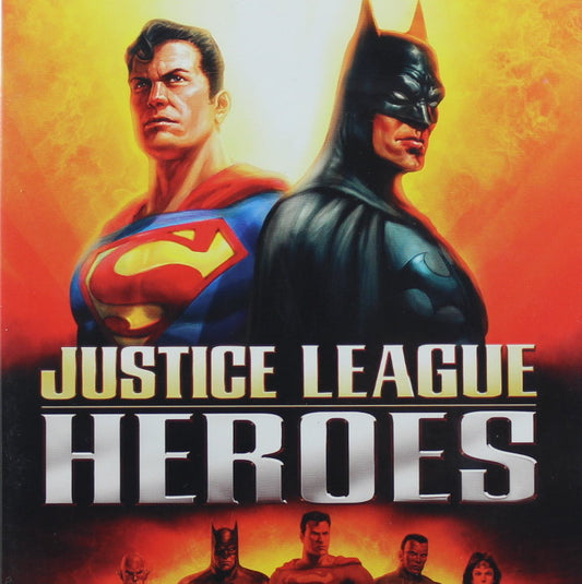 PlayStation 2 Videospiel Justice League Heroes Hülle mit Anleitung und Disc